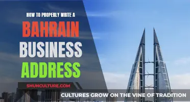 Writing a Bahrain Business Address: A Step-by-Step Guide