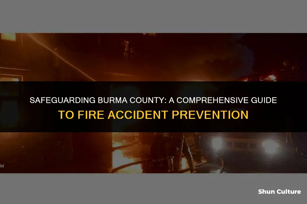 how to protect burma county in fire accidents