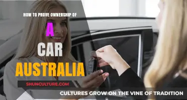 Proving Car Ownership in Australia: What You Need to Know
