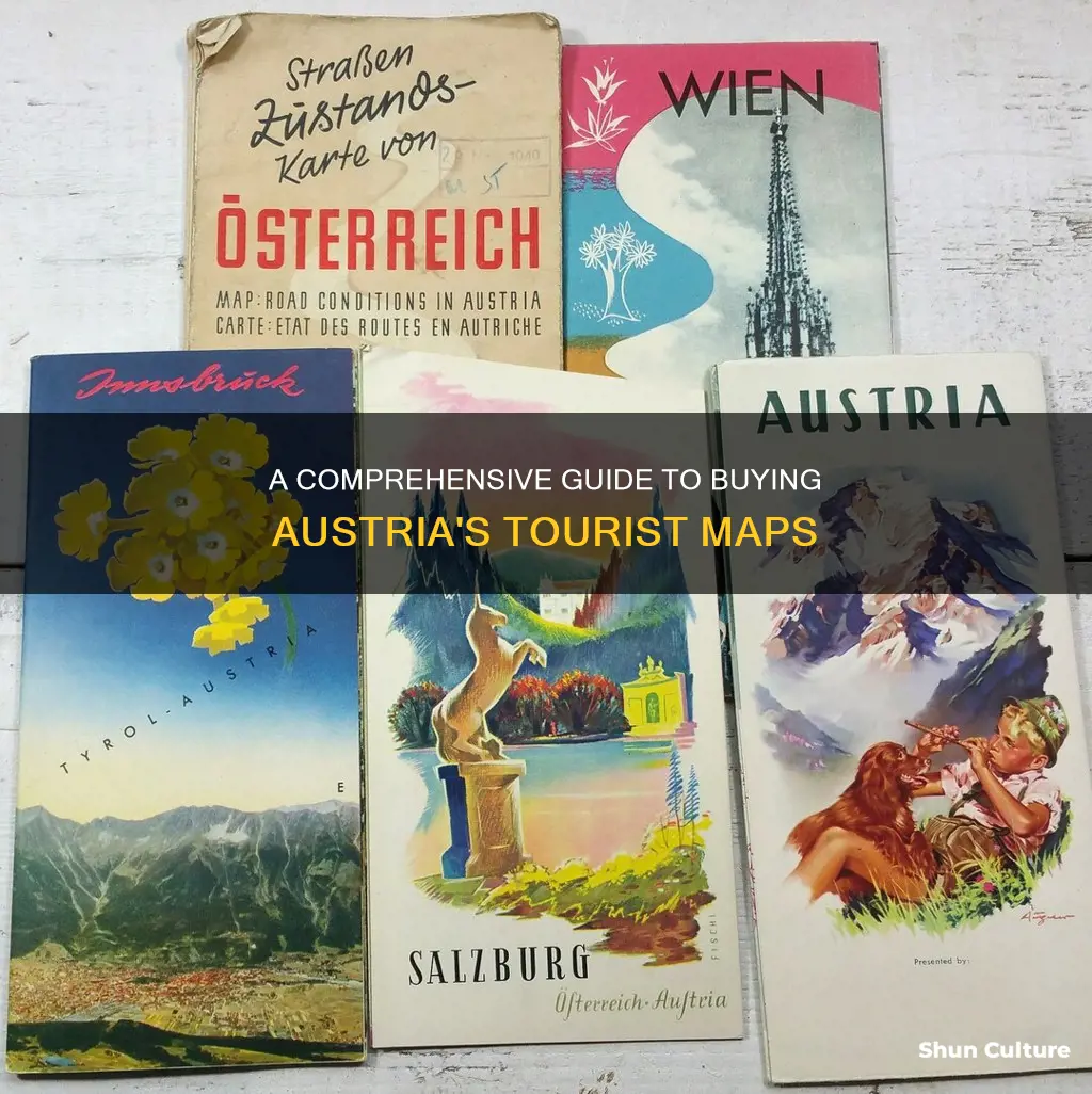 how to purchase an austria tourist map