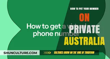 Hiding Your Number in Australia: A Step-by-Step Guide