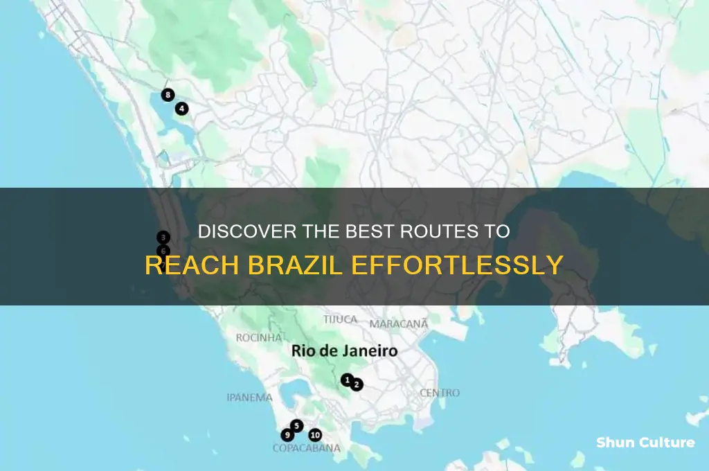 how to reach brazil