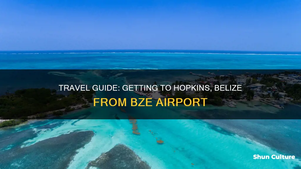 how to reach hopkins belize from bze