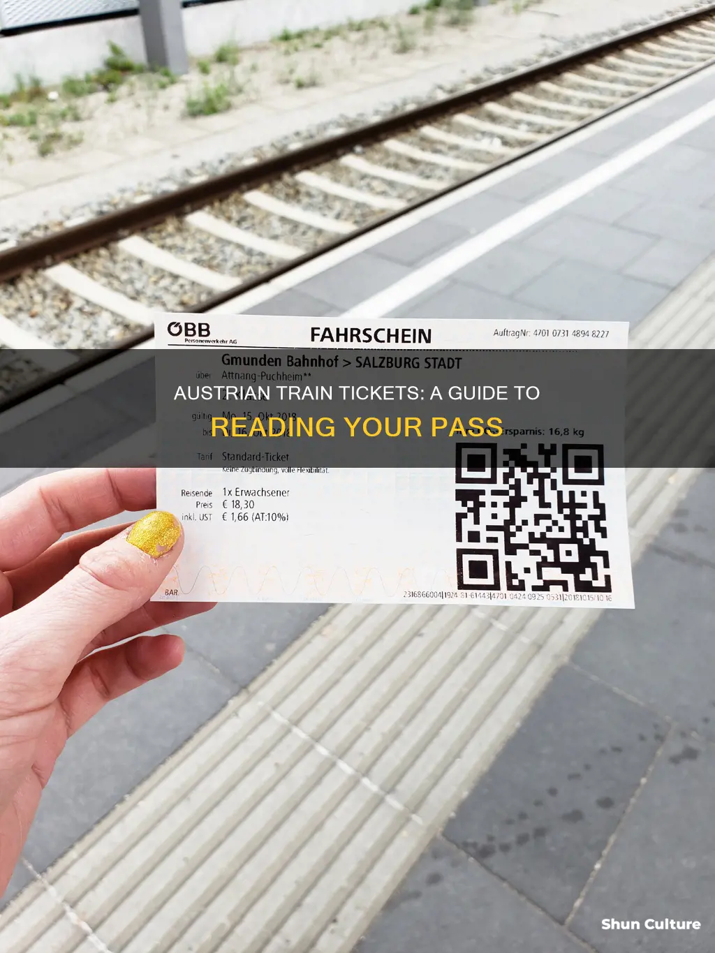 how to read an austrian train ticket