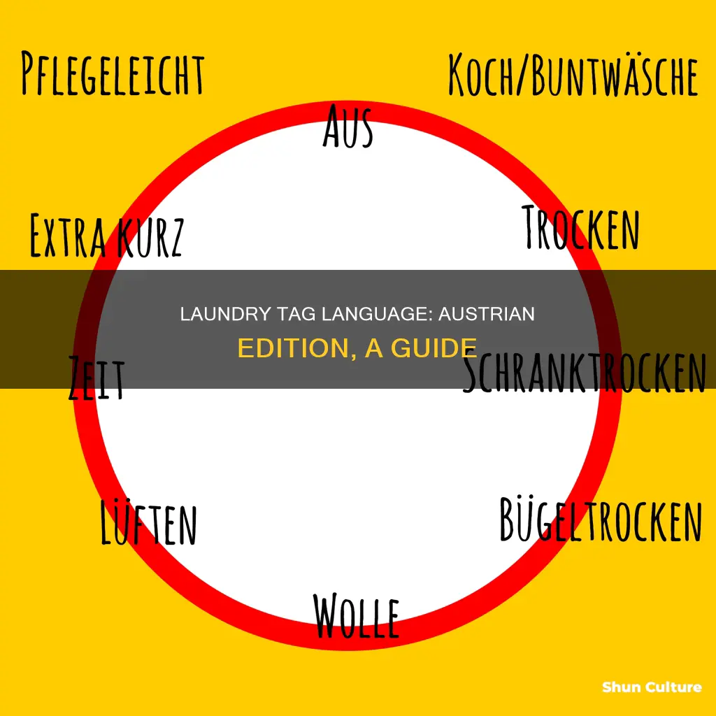 how to read austrian laundry tags