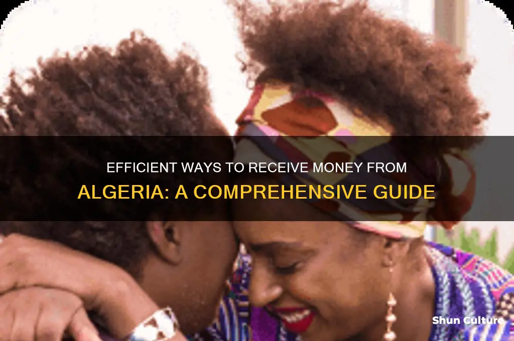 how to receive money from algeria
