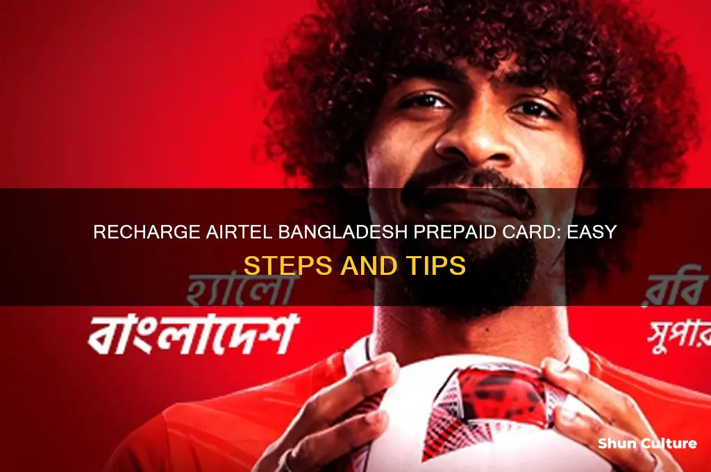 how to recharge airtel bangladesh prepaid card