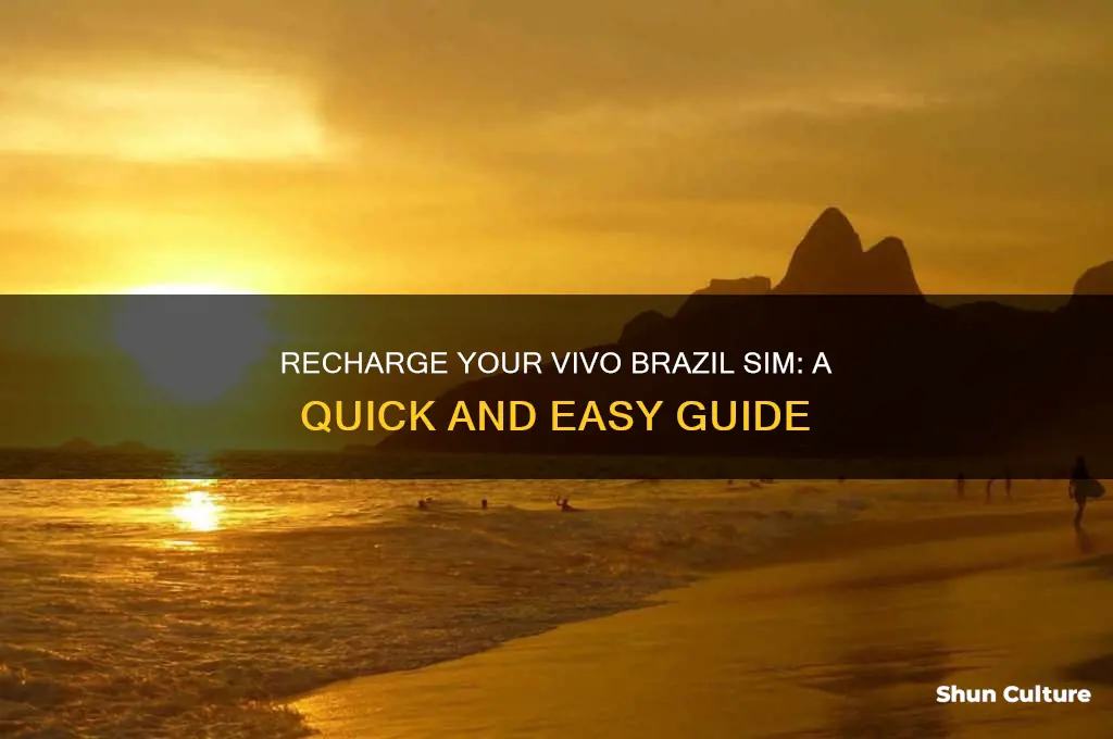 how to recharge vivo brazil sim
