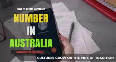 Redial Private Numbers: An Australian Guide