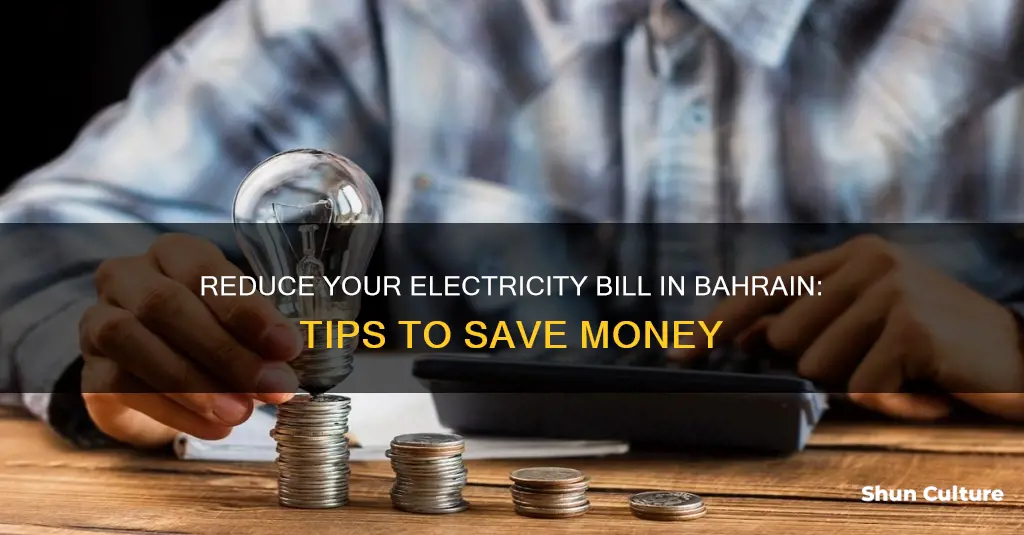 how to reduce electricity bill bahrain