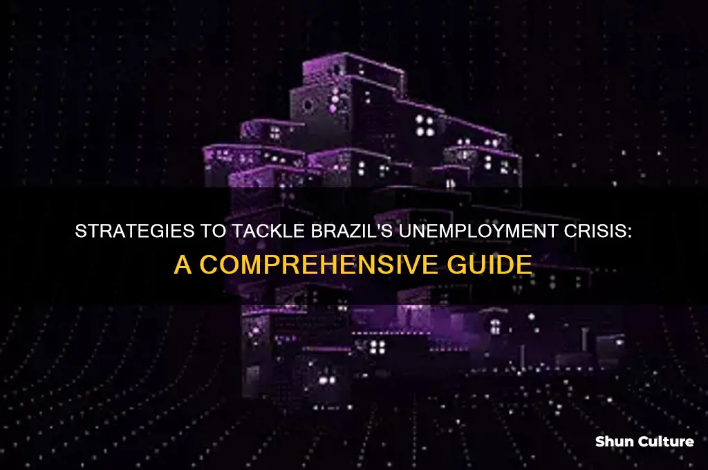 how to reduce unemployment in brazil