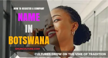 Registering Your Company Name in Botswana: A Step-by-Step Guide