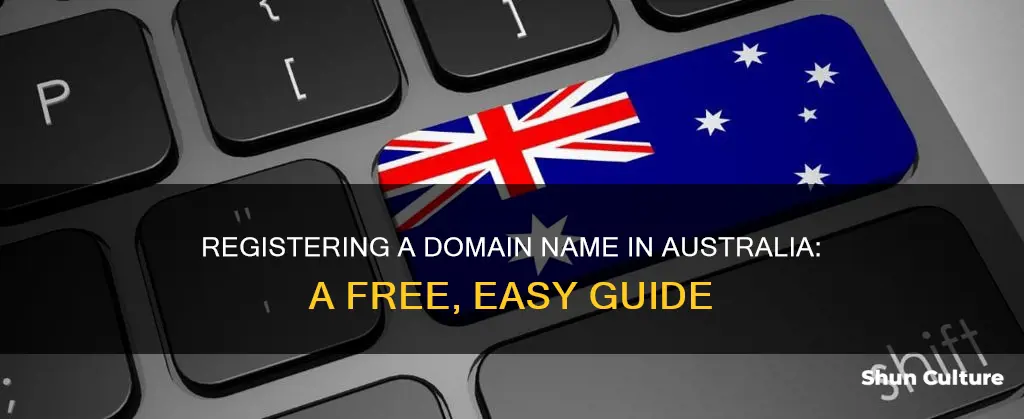 how to register a domain name in australia free