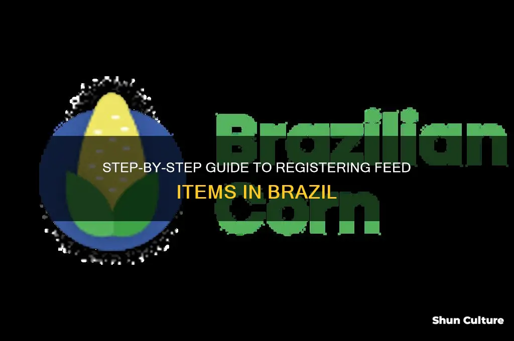 how to register a feed item in brazil