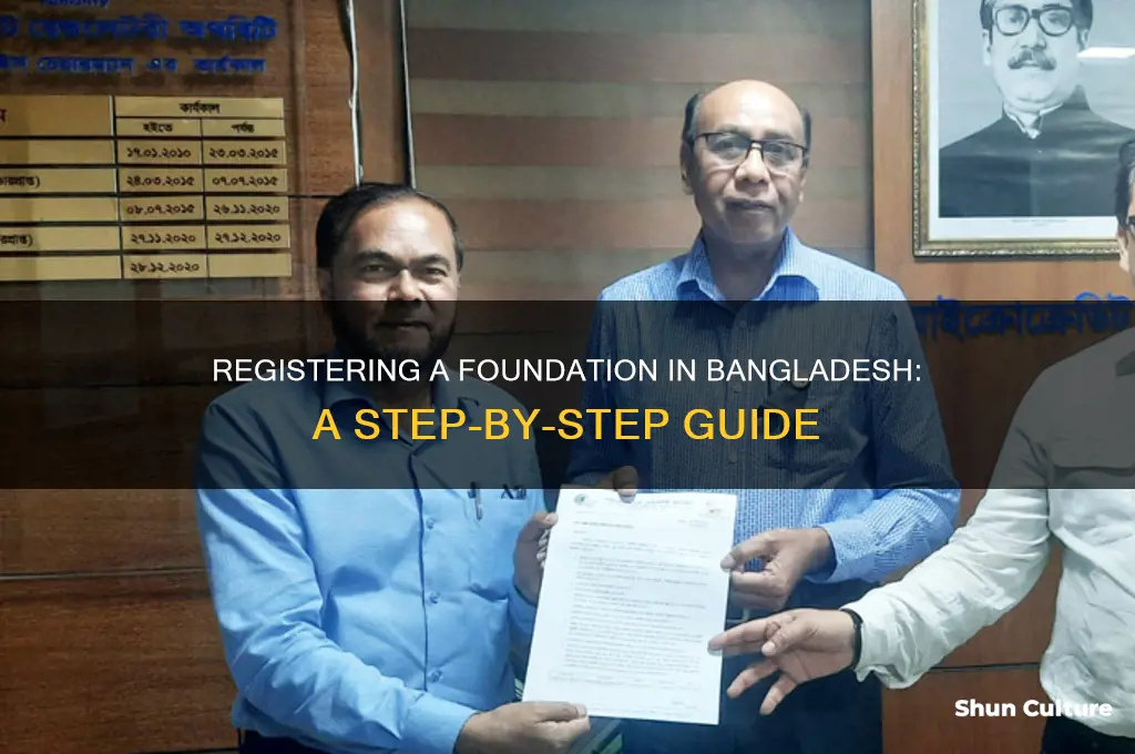 how to register a foundation in bangladesh
