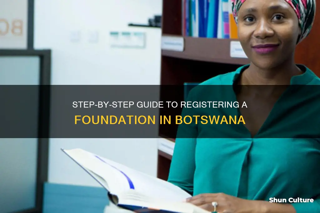 how to register a foundation in botswana