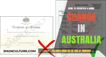 Name Change Registration: Australia's Process Simplified