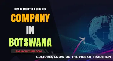 Step-by-Step Guide to Registering a Security Company in Botswana