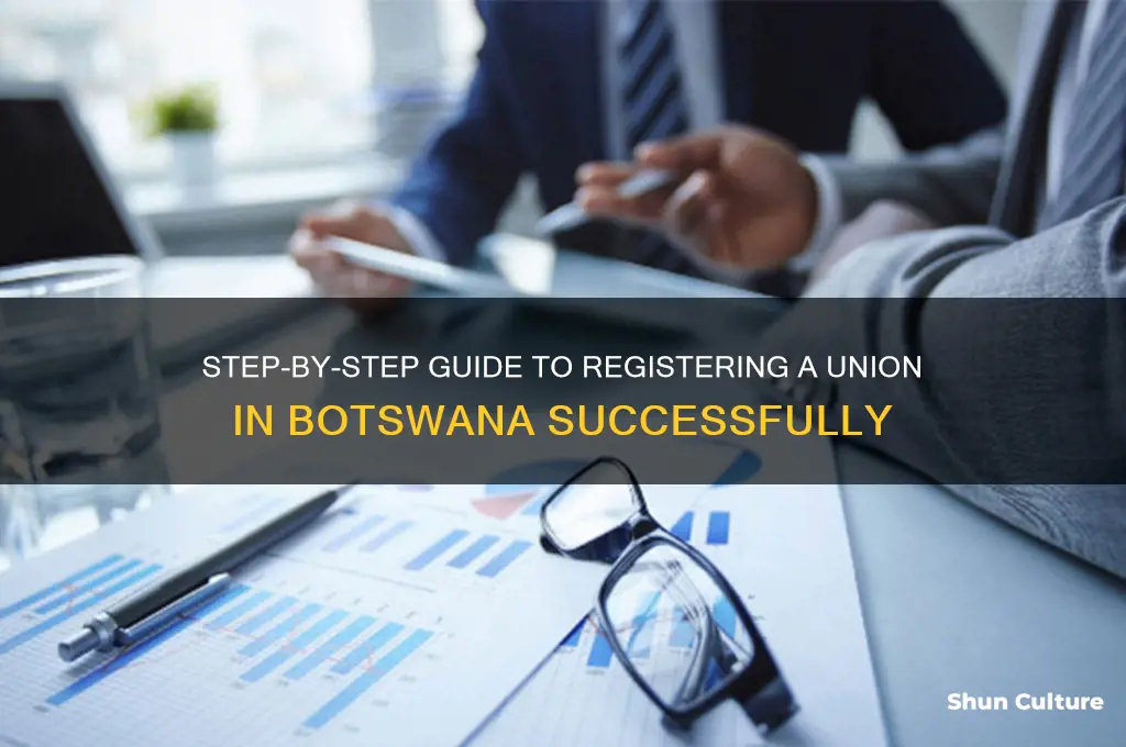 how to register a union in botswana