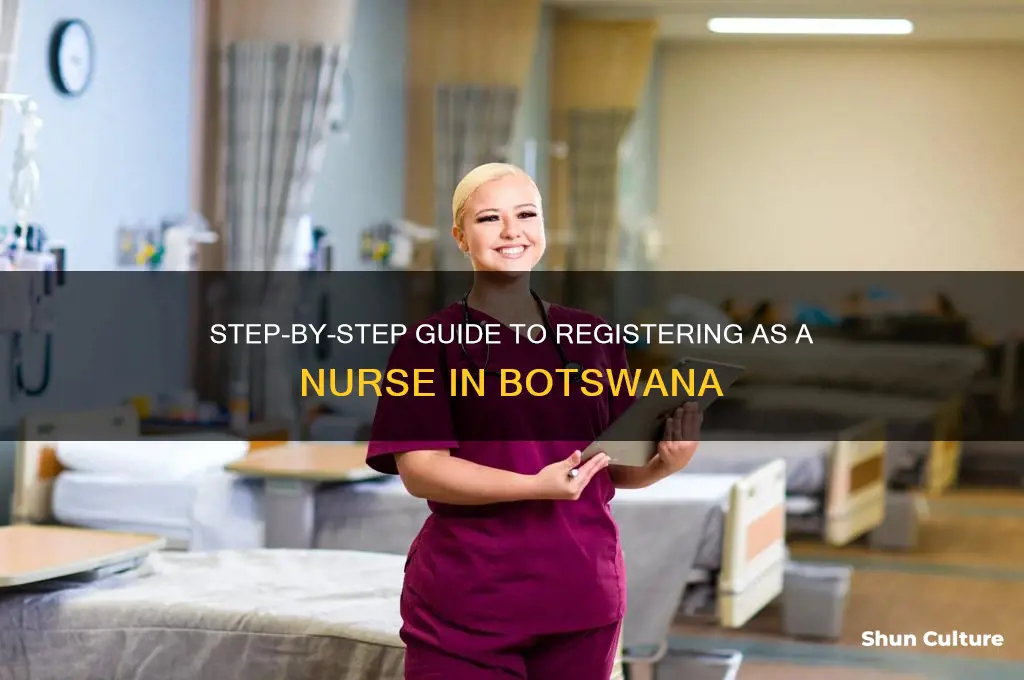 how to register as a nurse in botswana