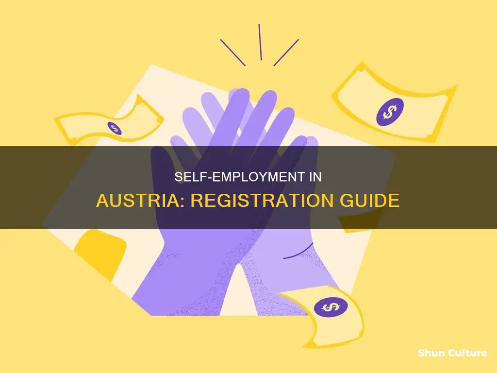 how to register as self employed in austria