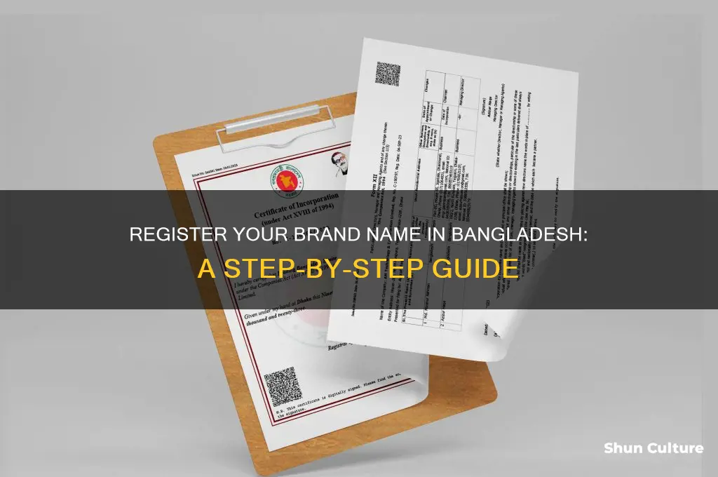 how to register brand name in bangladesh