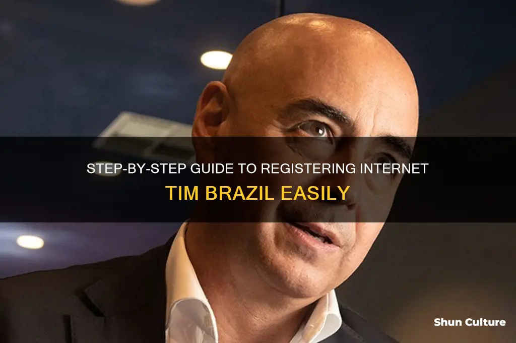 how to register internet tim brazil