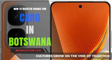 Easy Steps to Register Your Orange SIM Card in Botswana