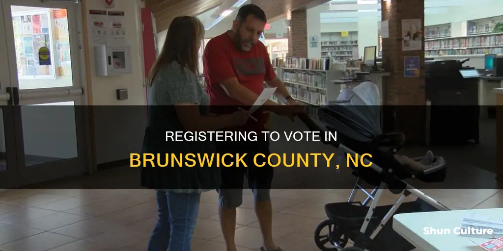 how to register to vote in brunswick county nc