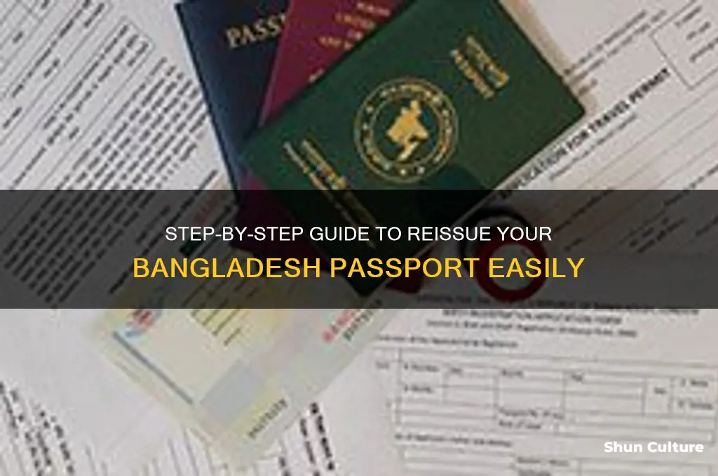 how to reissue bangladesh passport