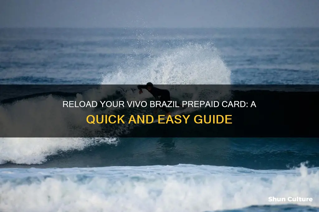 how to reload prepaid card in vivo brazil