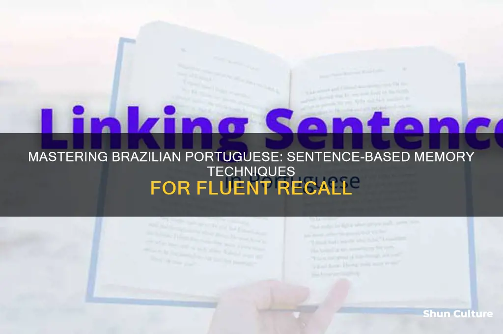 how to remember brazil portuguese in sentences