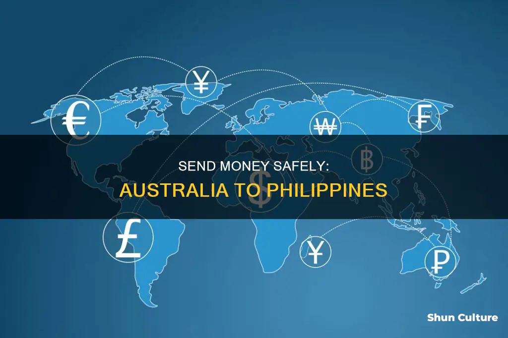 how to remit money from australia to philippines