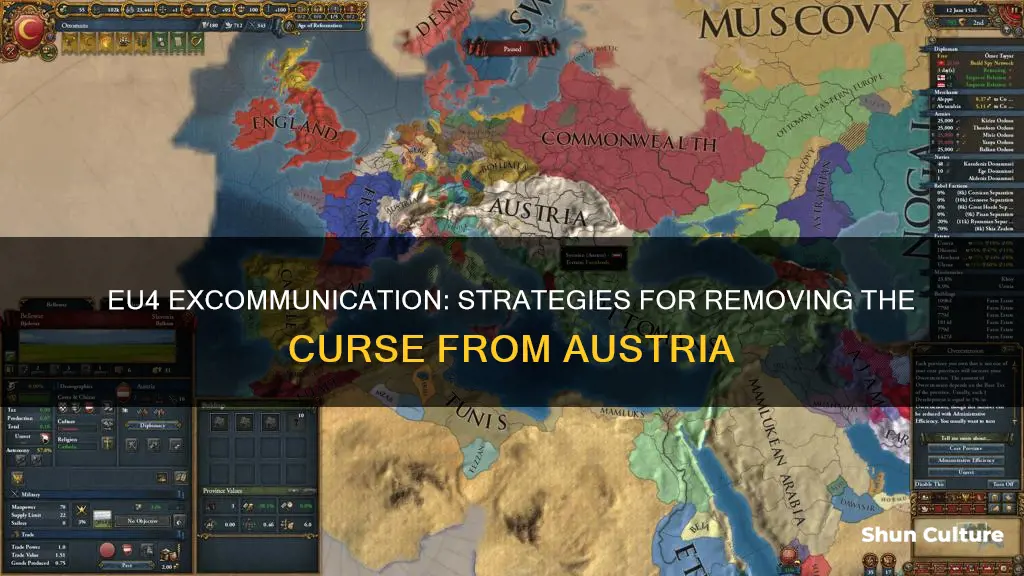 how to remove excommunication eu4 austria