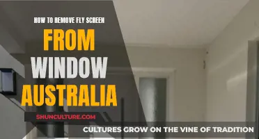 Removing Fly Screens from Windows: An Australian Guide