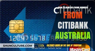 Removing Your Phone Number from Citibank Australia