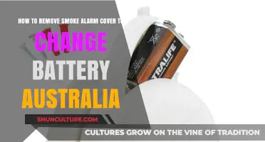 Removing Smoke Alarm Cover to Change Battery: An Australian Guide