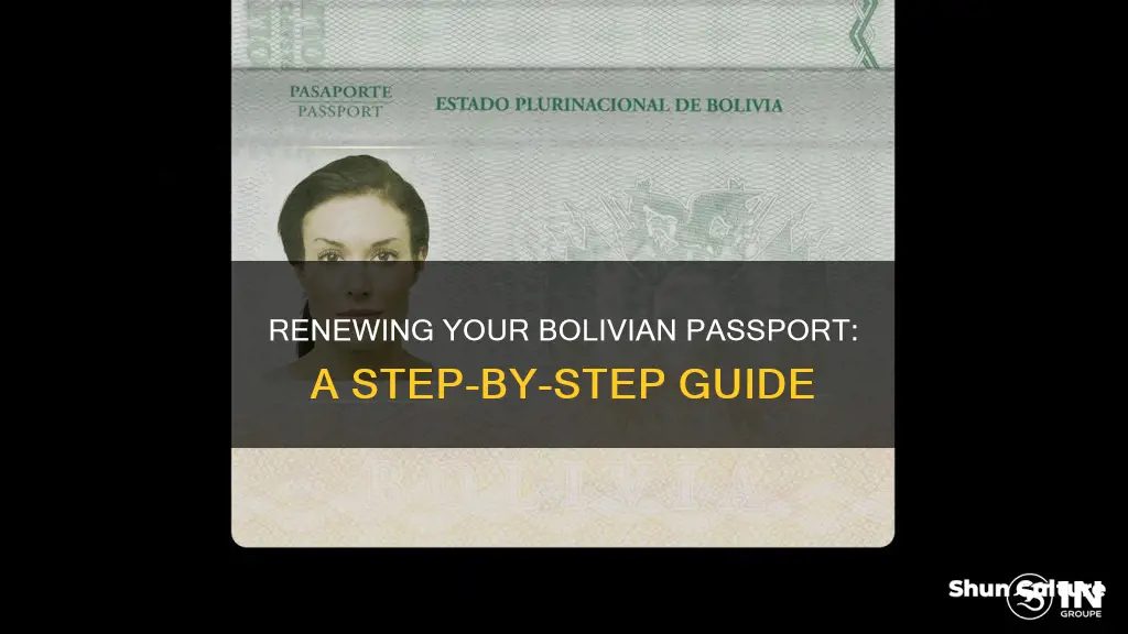 how to renew bolivian passport