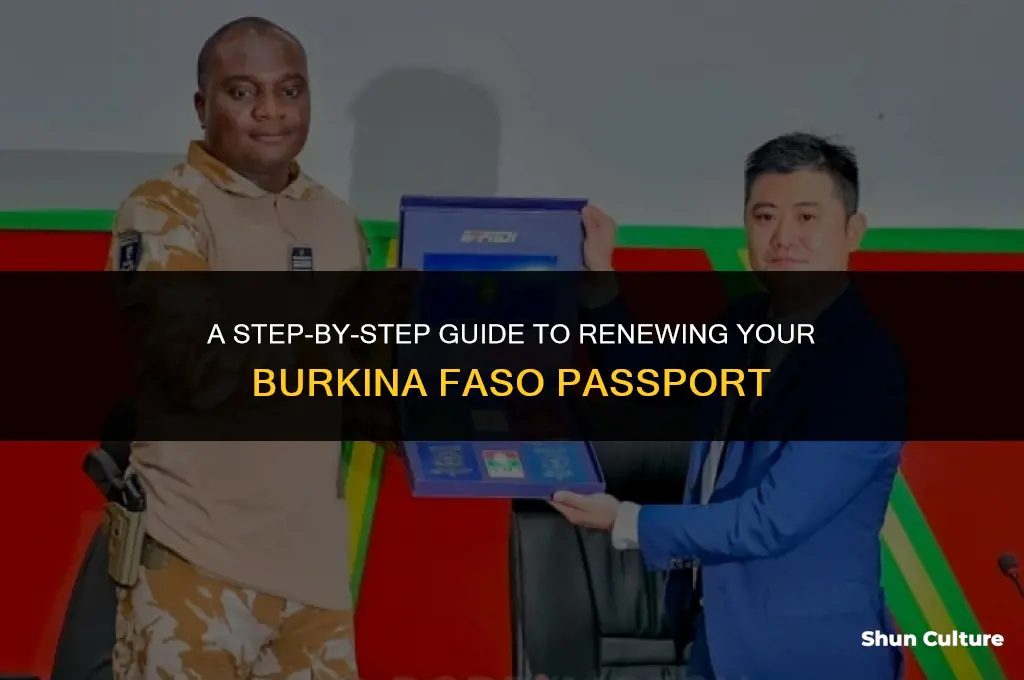 how to renew burkina faso passport