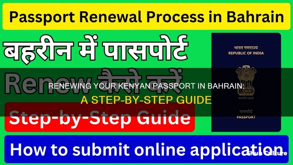 how to renew kenyan passport in bahrain