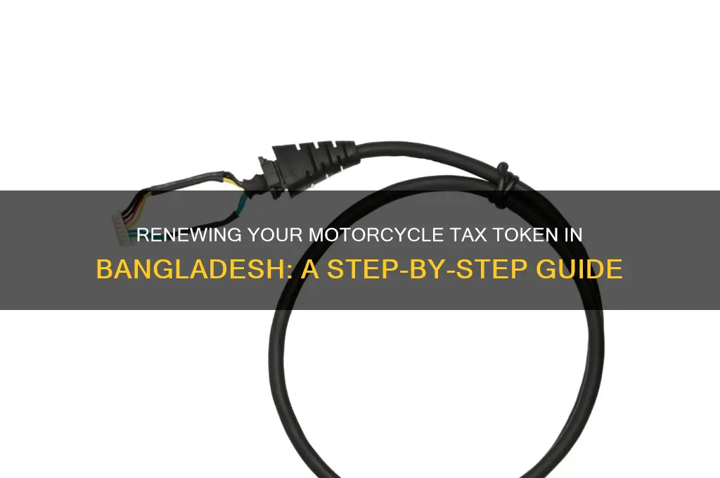 how to renew motorcycle tax token in bangladesh