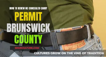 Renewing NC Concealed Carry Permits in Brunswick County