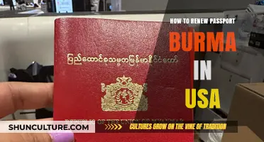 Renewing Your Burmese Passport in the USA: A Step-by-Step Guide