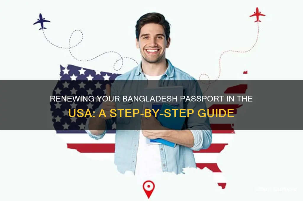 how to renew passport of bangladesh in usa