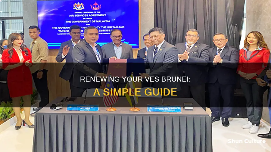 how to renew ves brunei