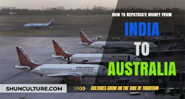 Repatriating Money: India to Australia