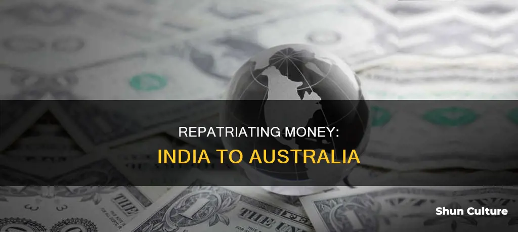 how to repatriate money from india to australia