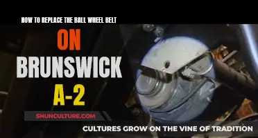 Replacing Brunswick A-2 Ball Wheel Belt