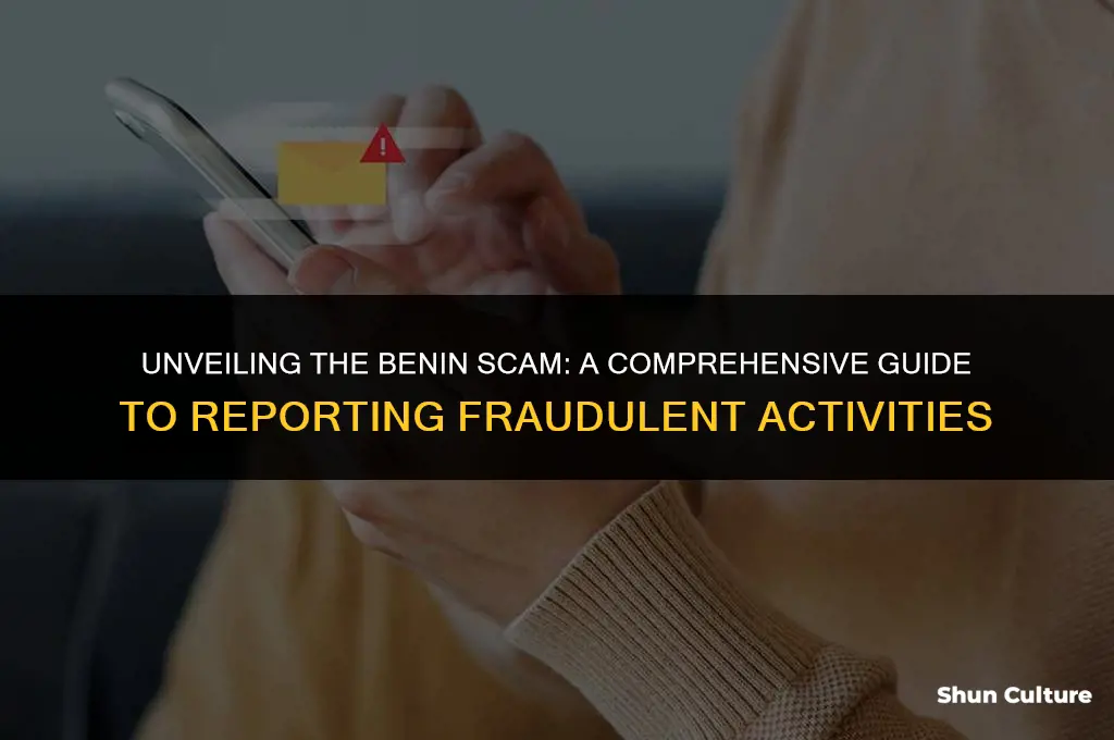 how to report benin scam