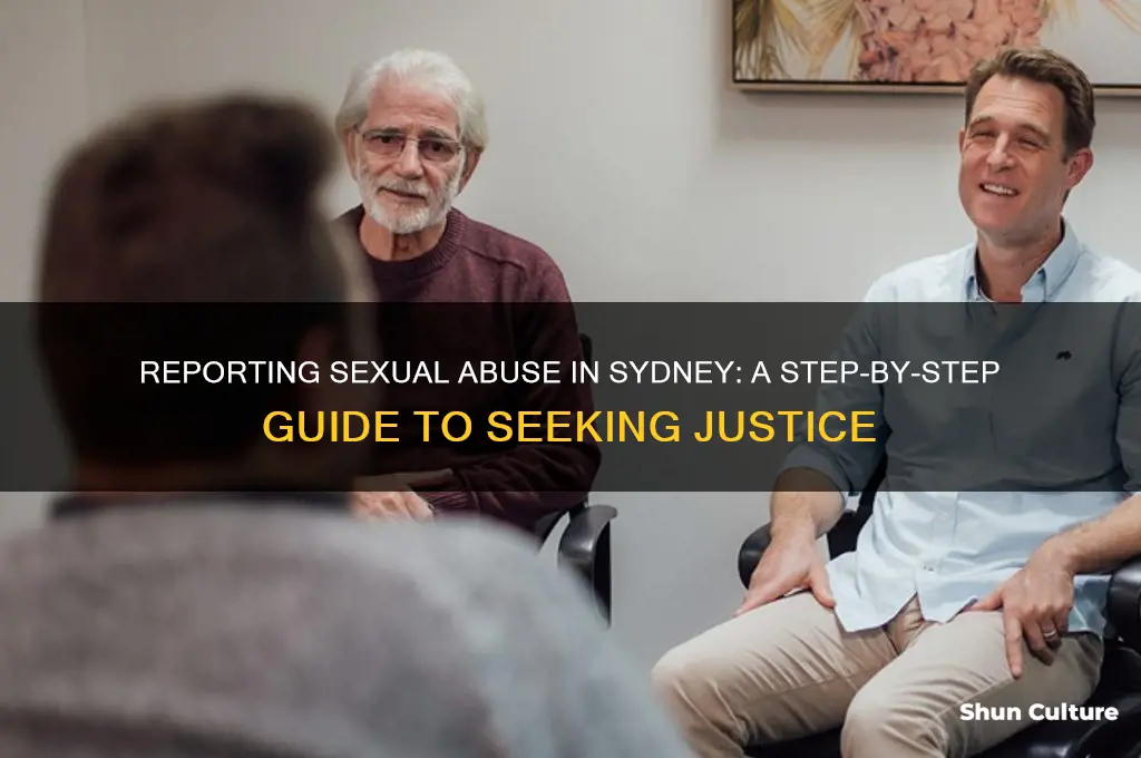 how to report sexual abuse to sydney australia
